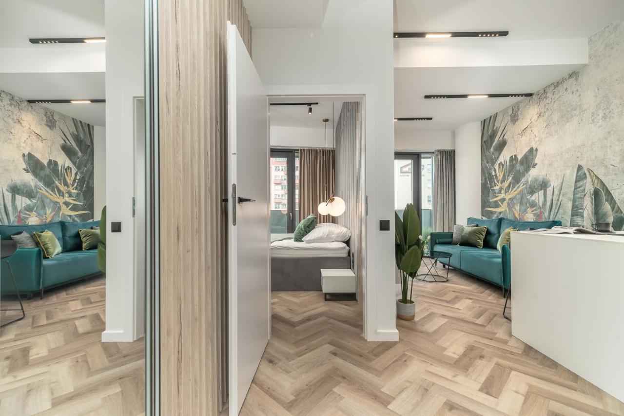Comfy Apartments 4-5Th Floor Hanza Tower - Sauna & Pool Stettin Eksteriør billede